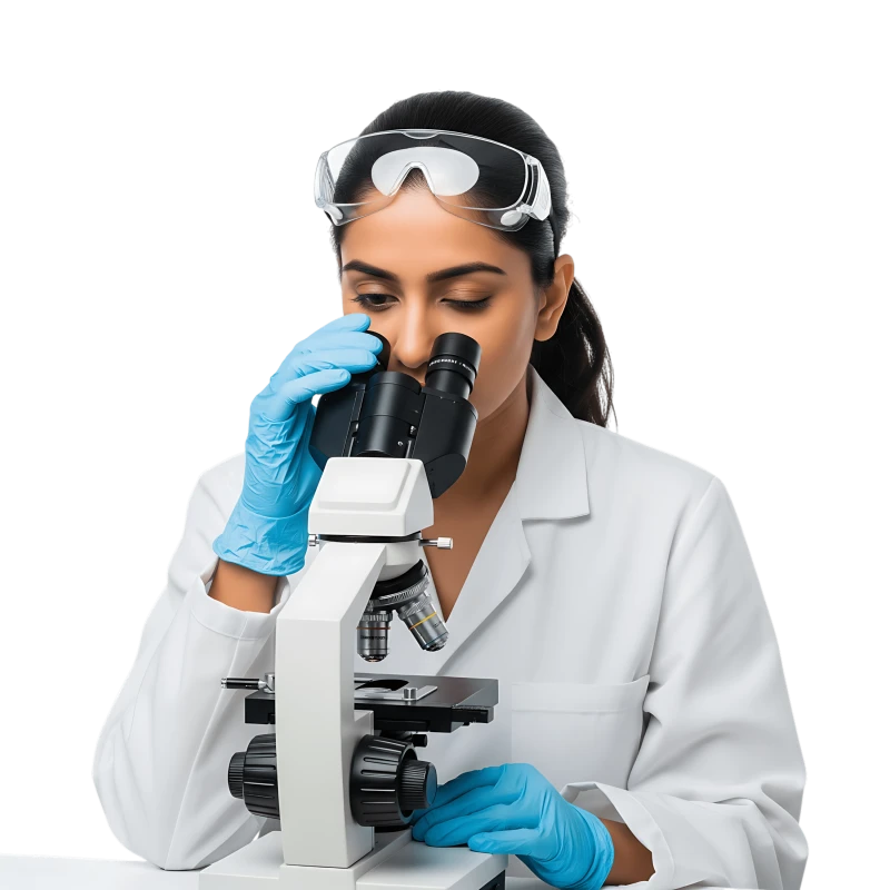 Análise de amostras laboratoriais com resultados ágeis